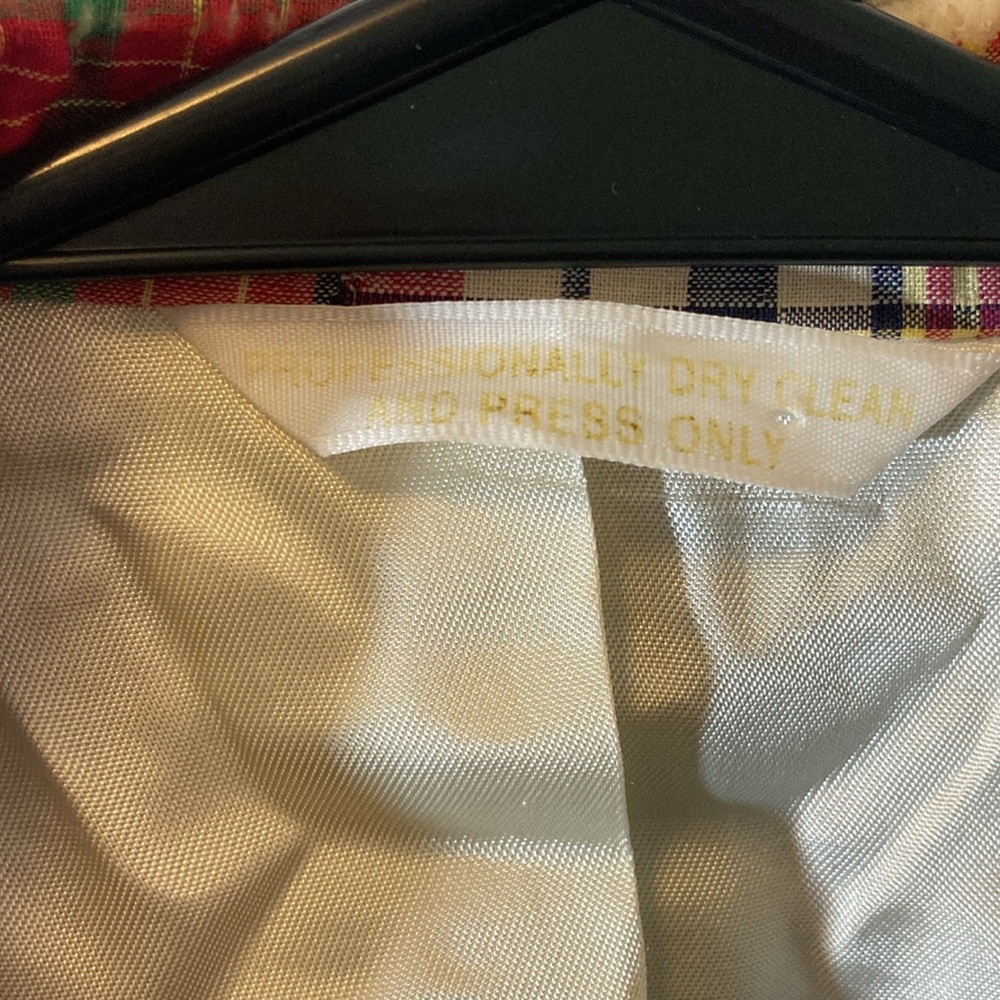 1960s Vintage India Madras Suite Coat - Picture 2 of 9